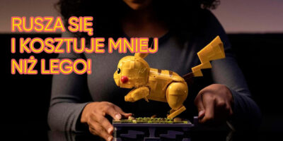 MEGA Pikachu rusza się i kosztuje mniej niż LEGO