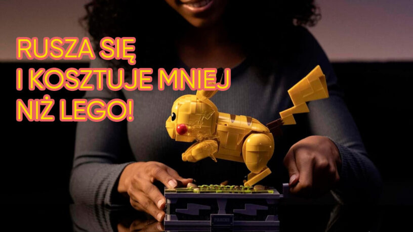 MEGA Pikachu rusza się i kosztuje mniej niż LEGO